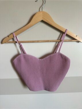 Aritzia Babaton Sculpt Knit Sweetheart Tank